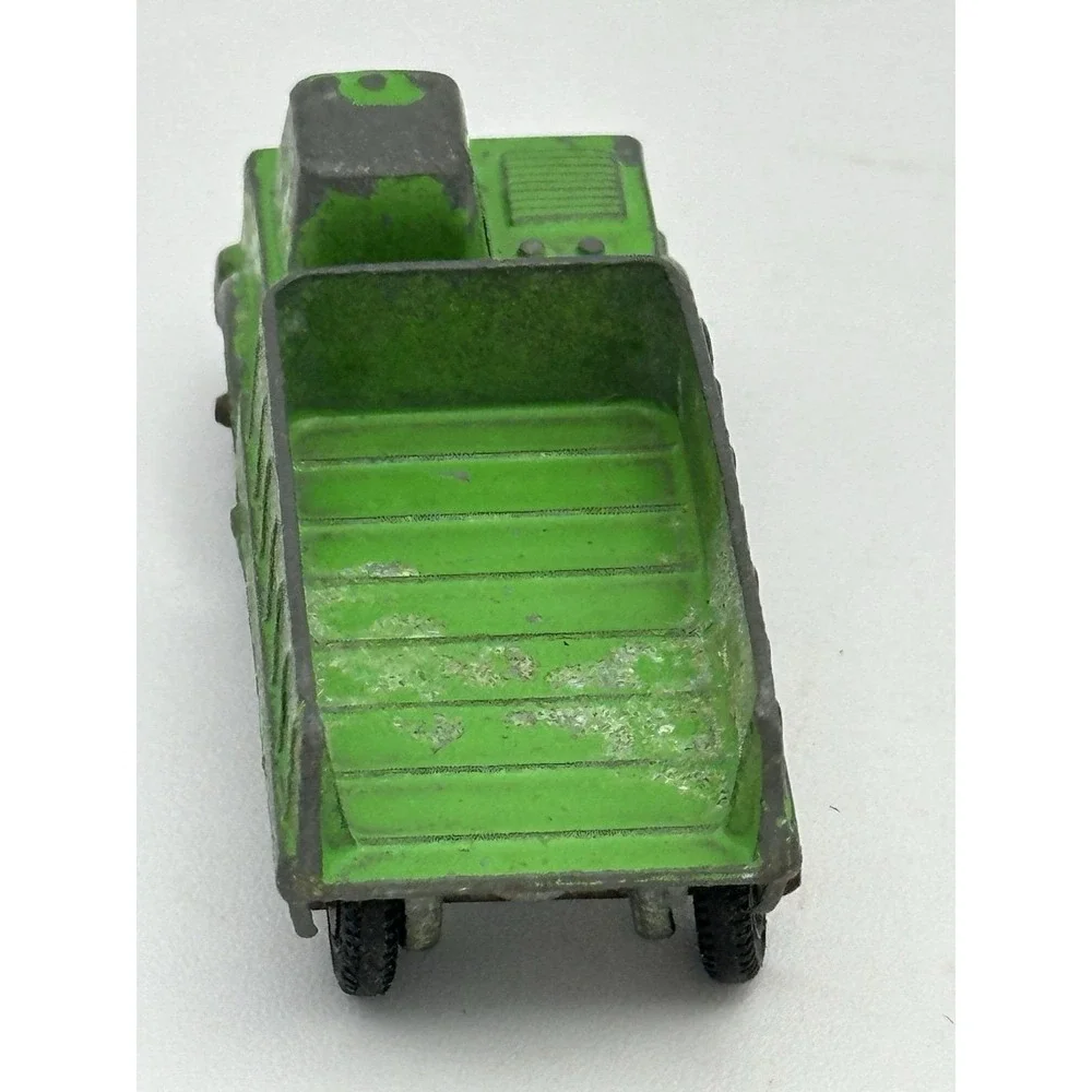 Vintage Tootsie Toy Shuttle‎ Truck 1967 Diecast Car Chicago USA Green